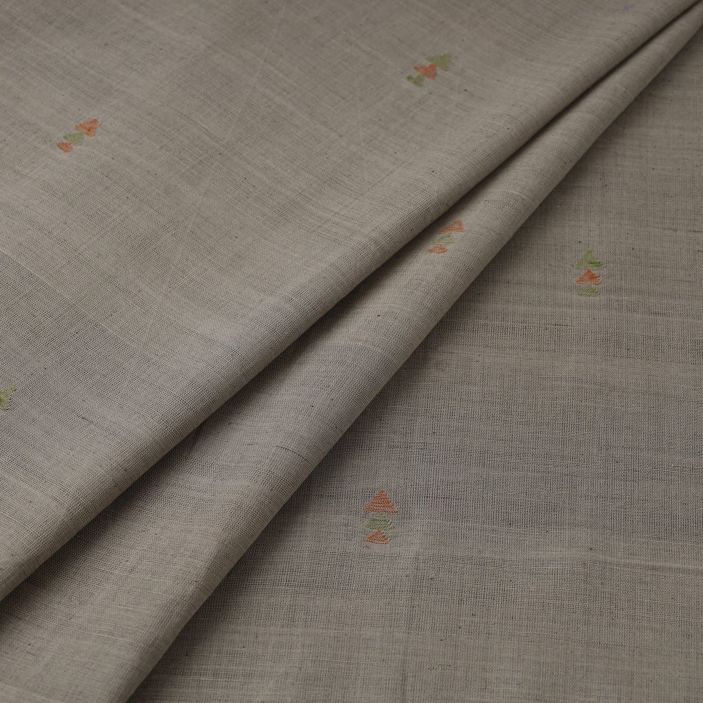 Handspun handloom natural dyed cotton buti srikakulam