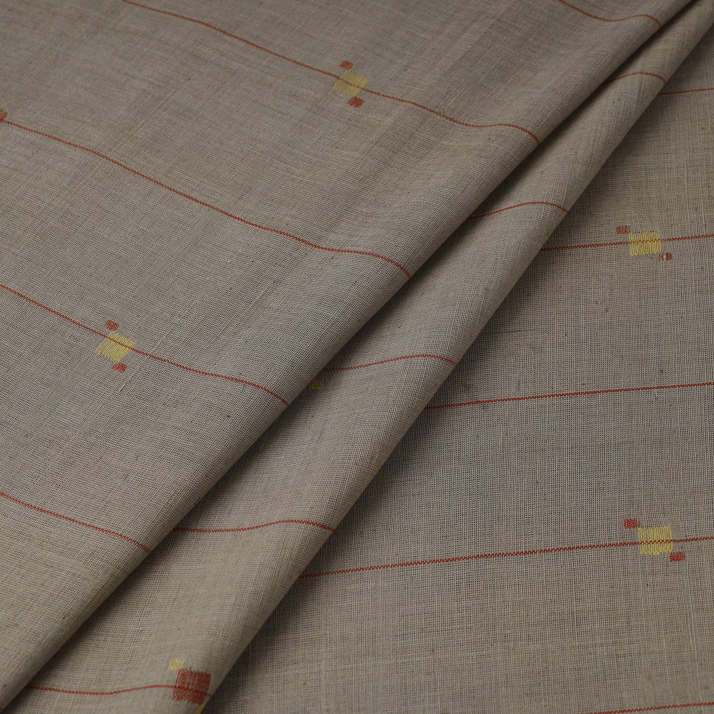 Handspun handloom natural dyed cotton buti srikakulam