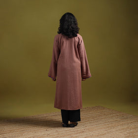 Handwoven aari hand embroidered kashmiri merino wool pheran