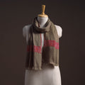 Handwoven sozni hand embroidered merino wool kashmiri stole