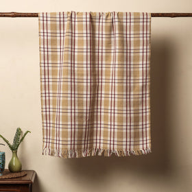  Honeycomb Handloom Cotton Bath Towel From Dehradun 