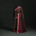 Ikat handloom cotton sambalpuri saree 33 - handcrafted