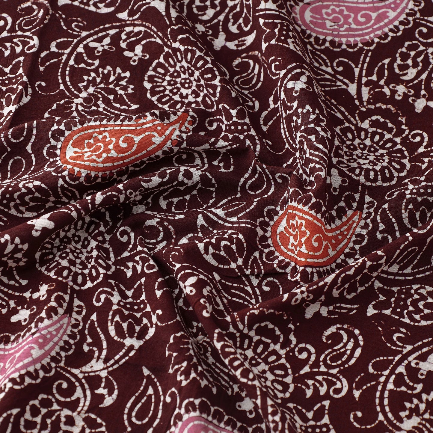  Indonesian Style Cotton Batik Print Fabric