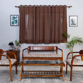 Buy Jacquard Weave Cotton Window Curtain Online at iTokri.com