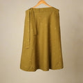 Jacquard weave cotton wrap around skirt 23 - handcrafted