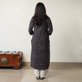  Jahota Block Printed Cotton Straight Kurta 10 