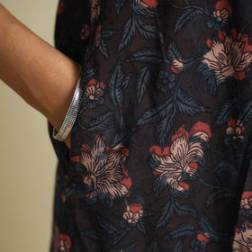 Buy Jahota Block Printed Kantha Patchwork Cotton Kurta Online at iTokri.com