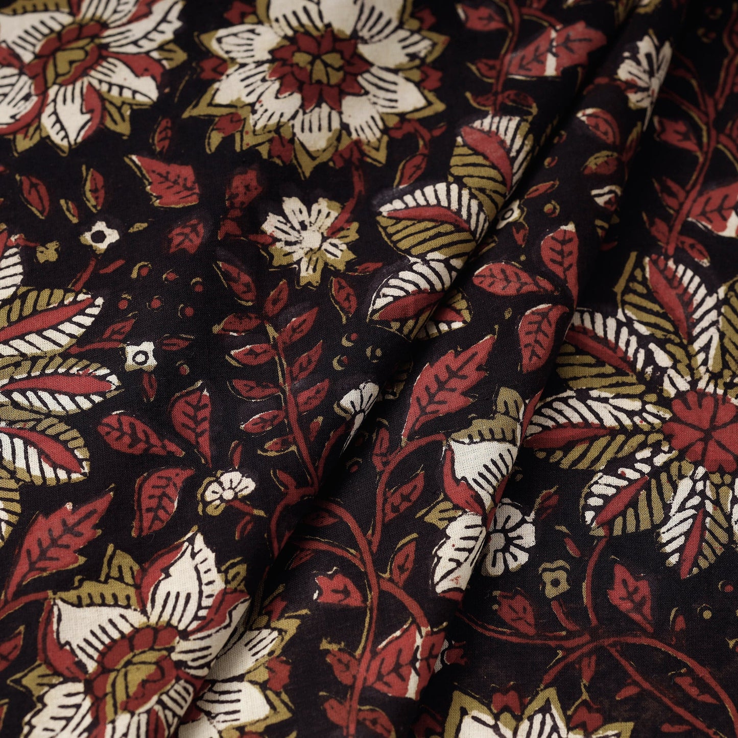  Jahota Block Printed Cotton Fabric 