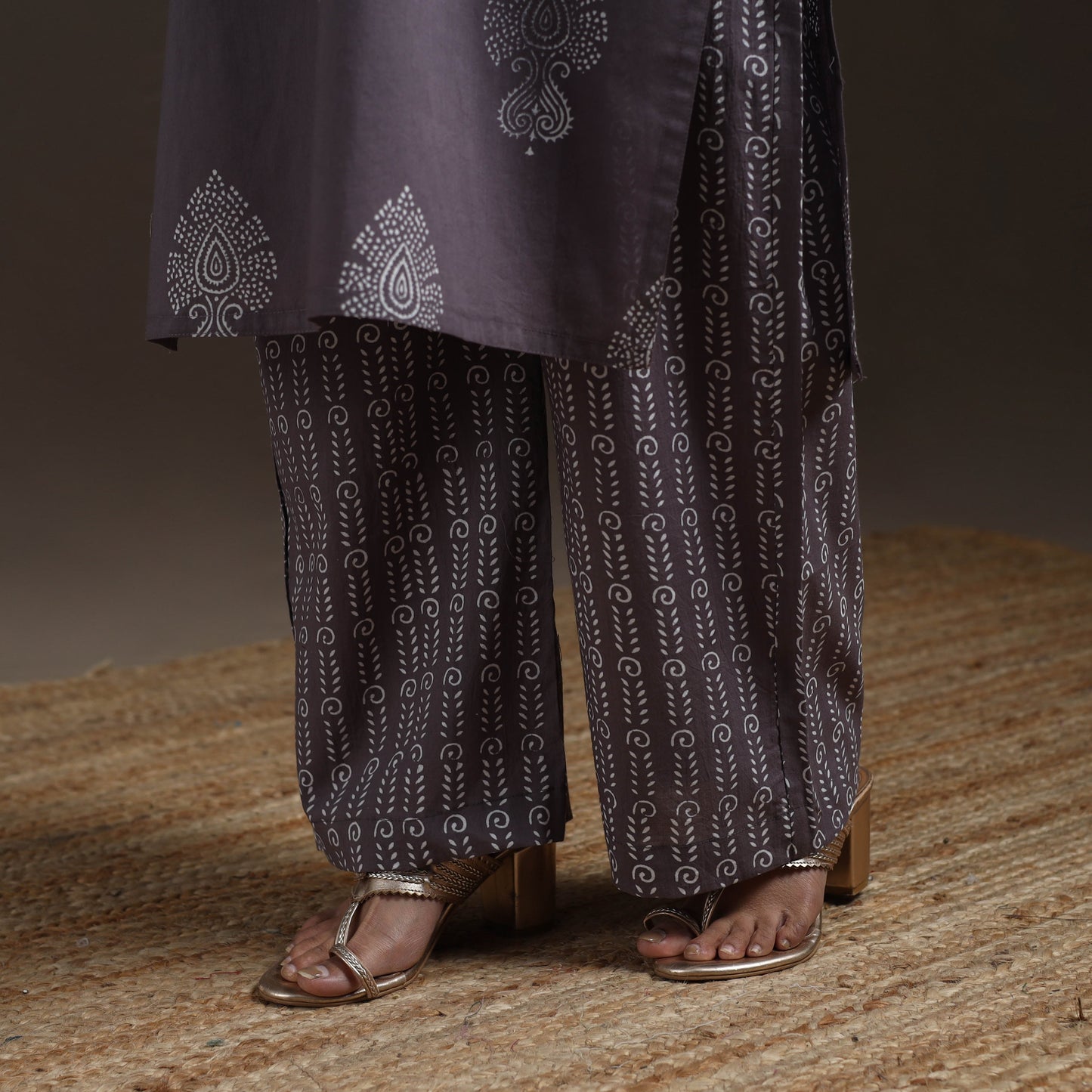 Jaipur hand cotton suit set with dupatta for women 12
