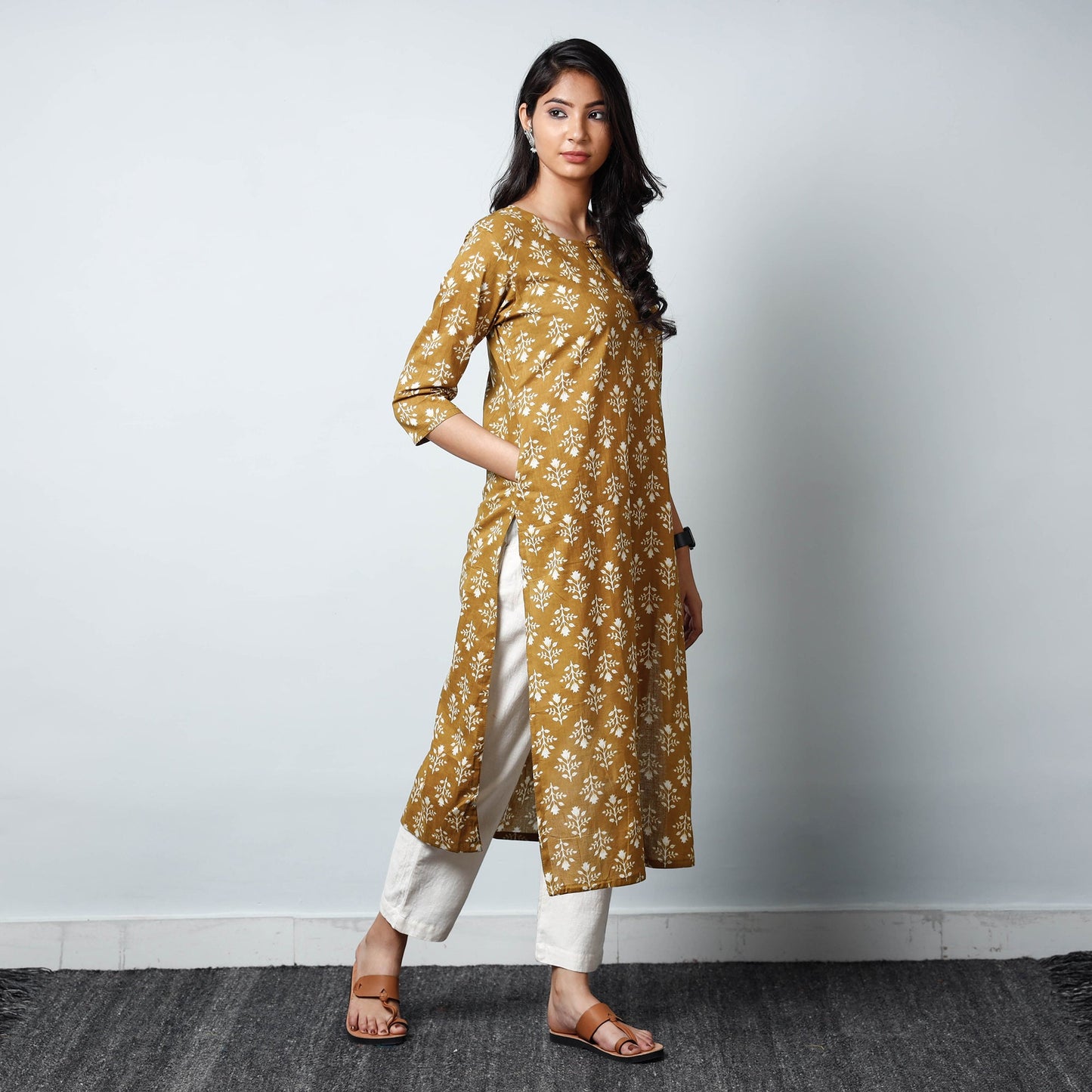 Sanganeri Printed Cotton Kurta