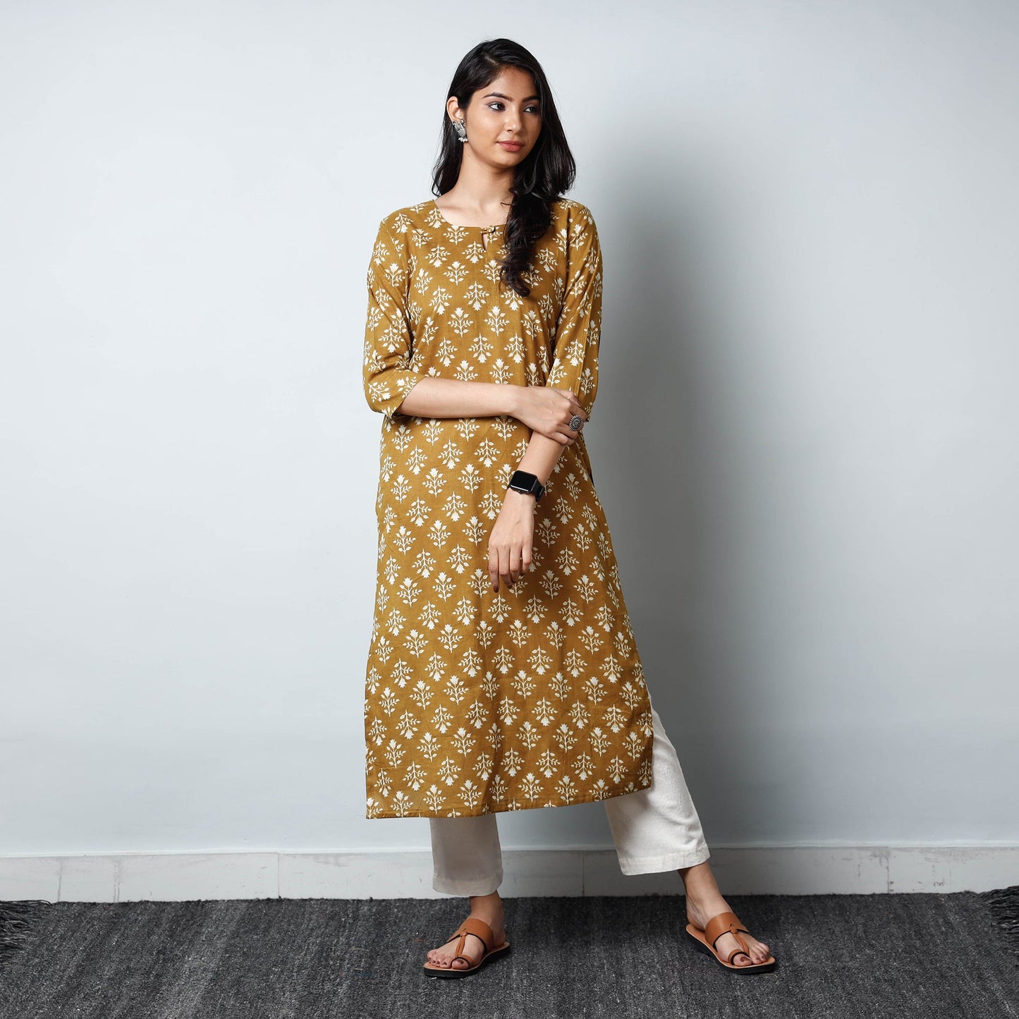 Sanganeri Printed Cotton Kurta