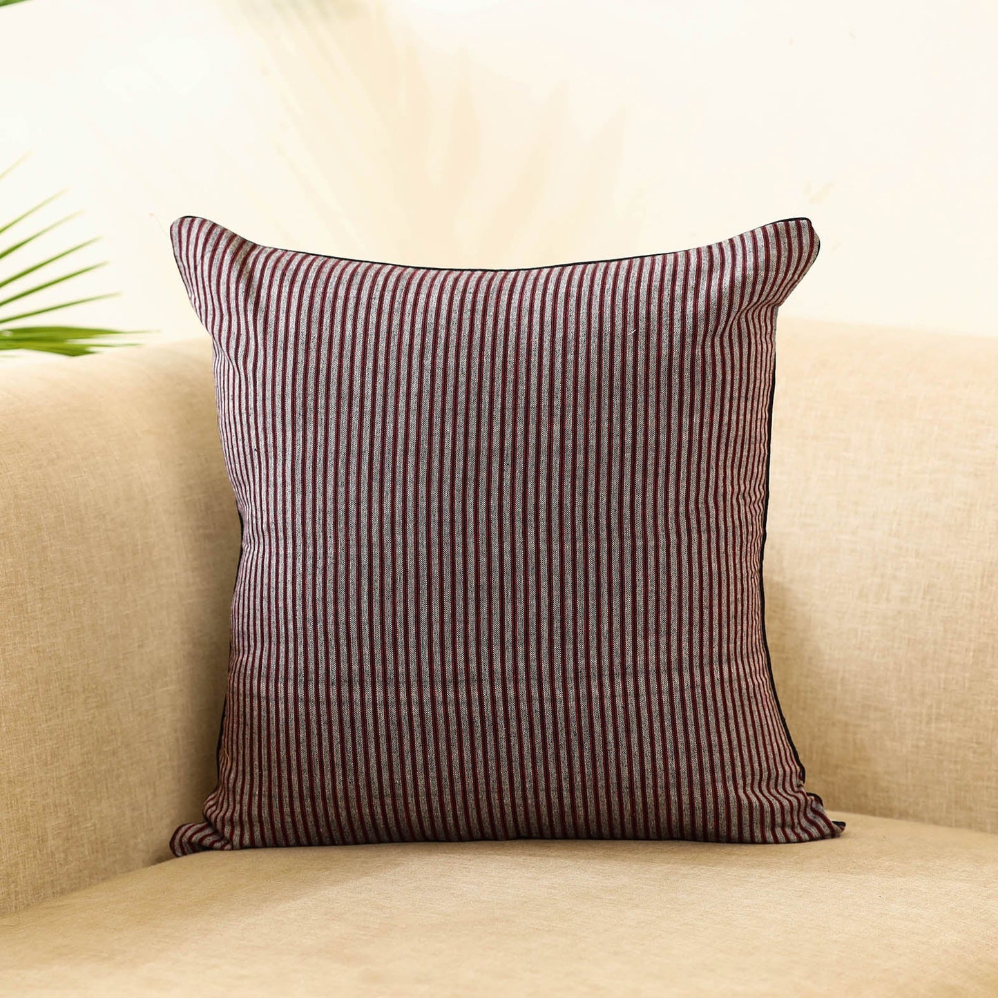 Buy Jhiri Handloom Cotton Cushion Cover