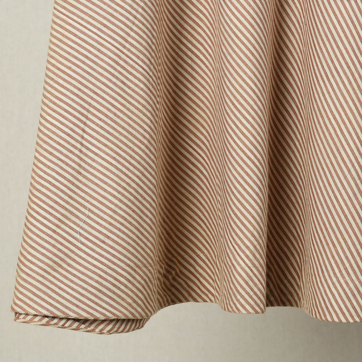 Brown - jhiri handloom cotton wrap around plain skirt 02