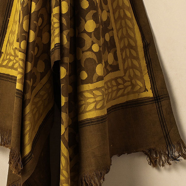 Block Printed Cotton Towel
