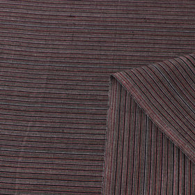  Brown Jhiri Pure Handloom Cotton Fabric