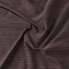  Brown Jhiri Pure Handloom Cotton Fabric