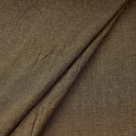 Brown - Jhiri Pure Handloom Cotton Fabric