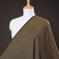 Brown - Jhiri Pure Handloom Cotton Fabric