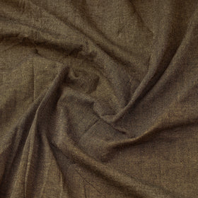 Brown - Jhiri Pure Handloom Cotton Fabric