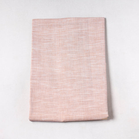 Brown Jhiri Pure Handloom Cotton Precut Fabric (0.95 meter) 