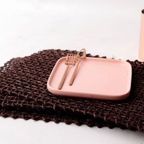 Brown Kadam Haat Handmade Sabai Grass Table Mats (Set Of 6)