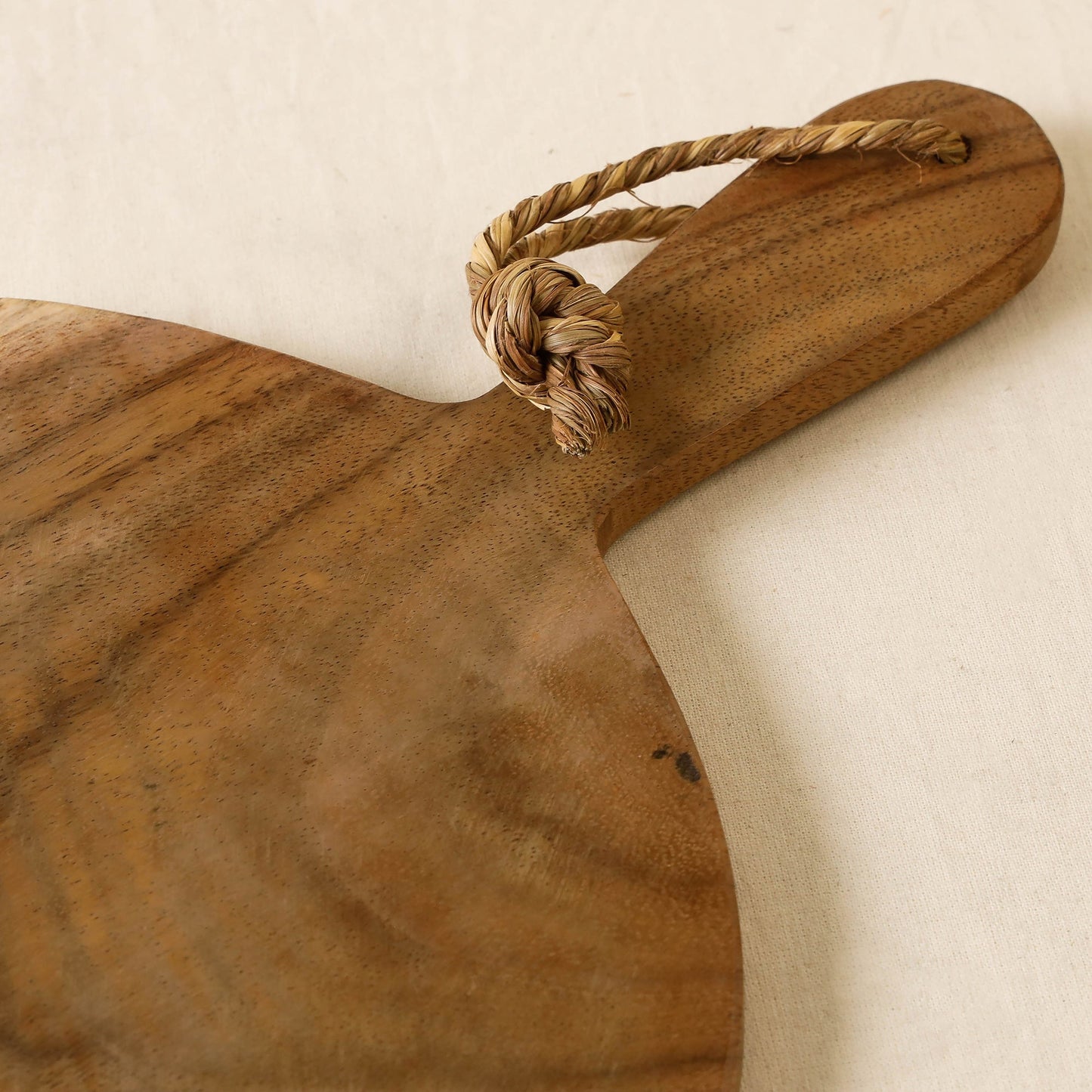  Brown Kadam Haat Handmade Wooden Pizza Base 