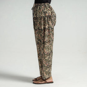 Buy Kalamkari Block Printed Cotton Elasticated Salwar Online at iTokri.com