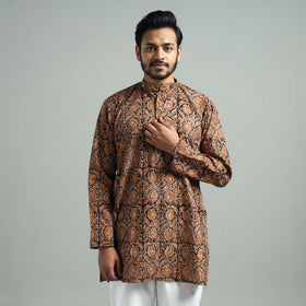 kalamkari men kurta 