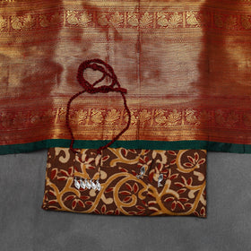 Kalamkari cotton 2pc unstitched dress material