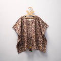 Brown - kalamkari cotton kids kaftan (3-4 years) 58