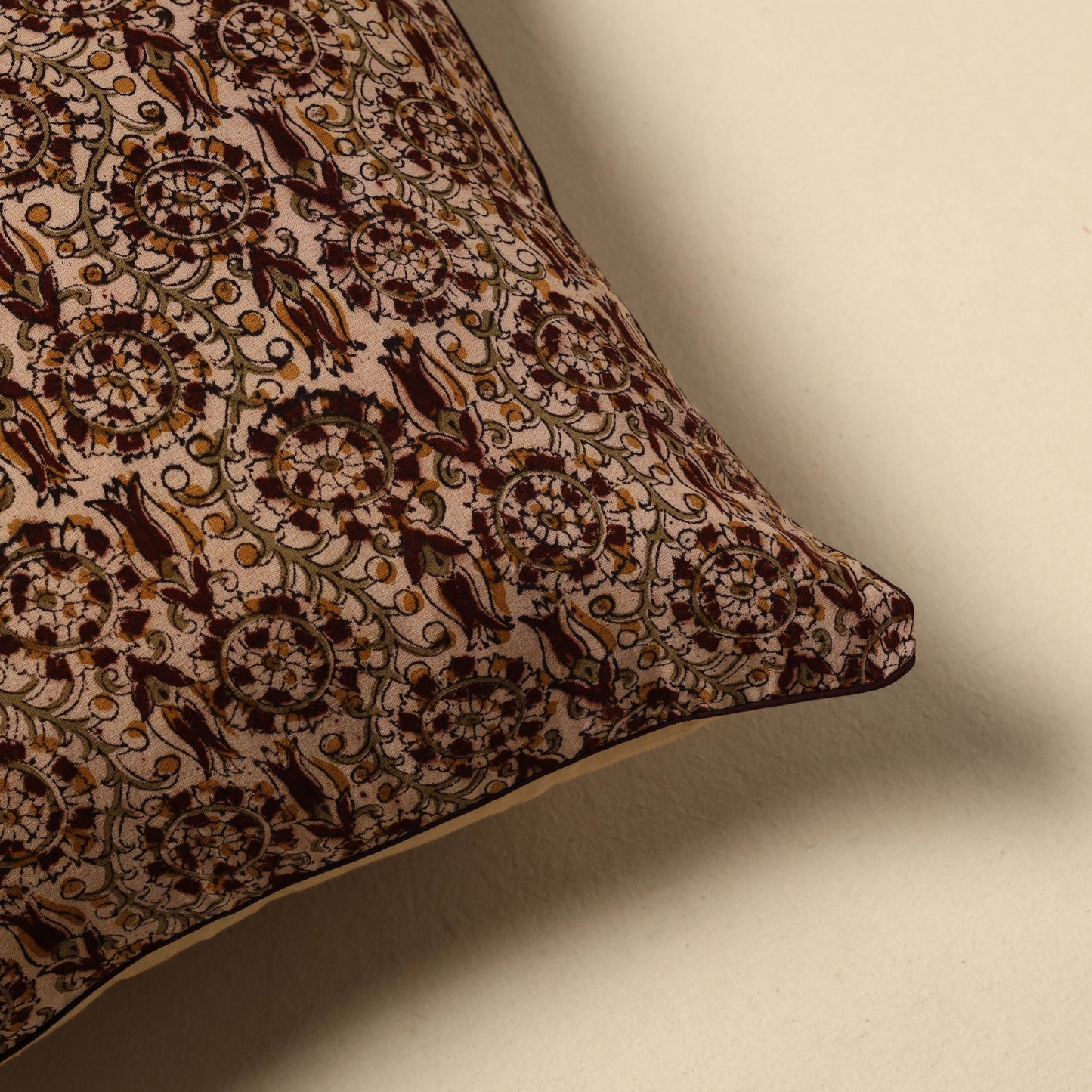 Kalamkari cushion cover 57 - handcrafted