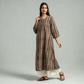  Kalamkari Hand Block Printed Kurta