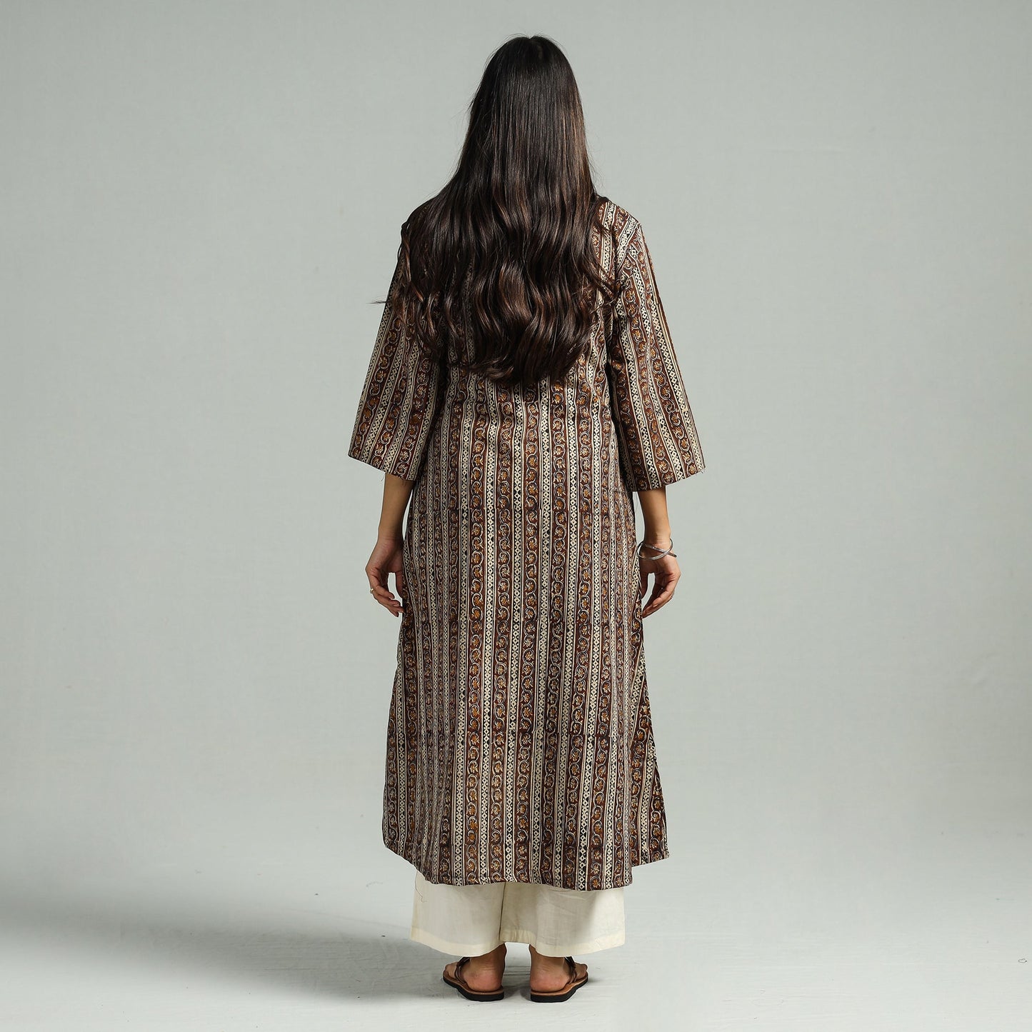  Kalamkari Hand Block Printed Kurta