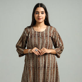  Kalamkari Hand Block Printed Kurta
