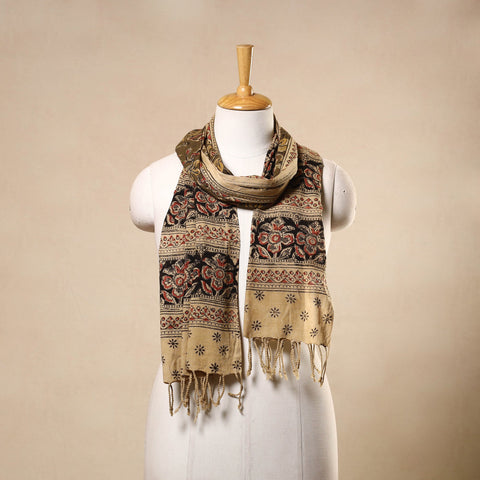 Kalamkari Print Handloom Cotton Mangalagiri Stole