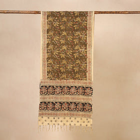 Kalamkari Print Handloom Cotton Mangalagiri Stole