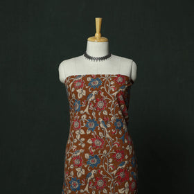 Kalamkari printed cotton 2pc unstitched dress material 07