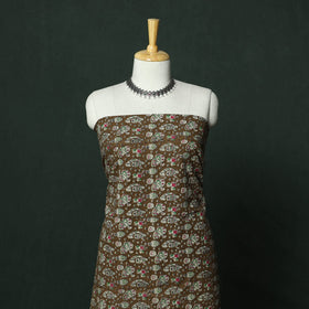 Kalamkari printed cotton 2pc unstitched dress material