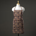  Kalamkari Block Printed Cotton Apron with Pocket 