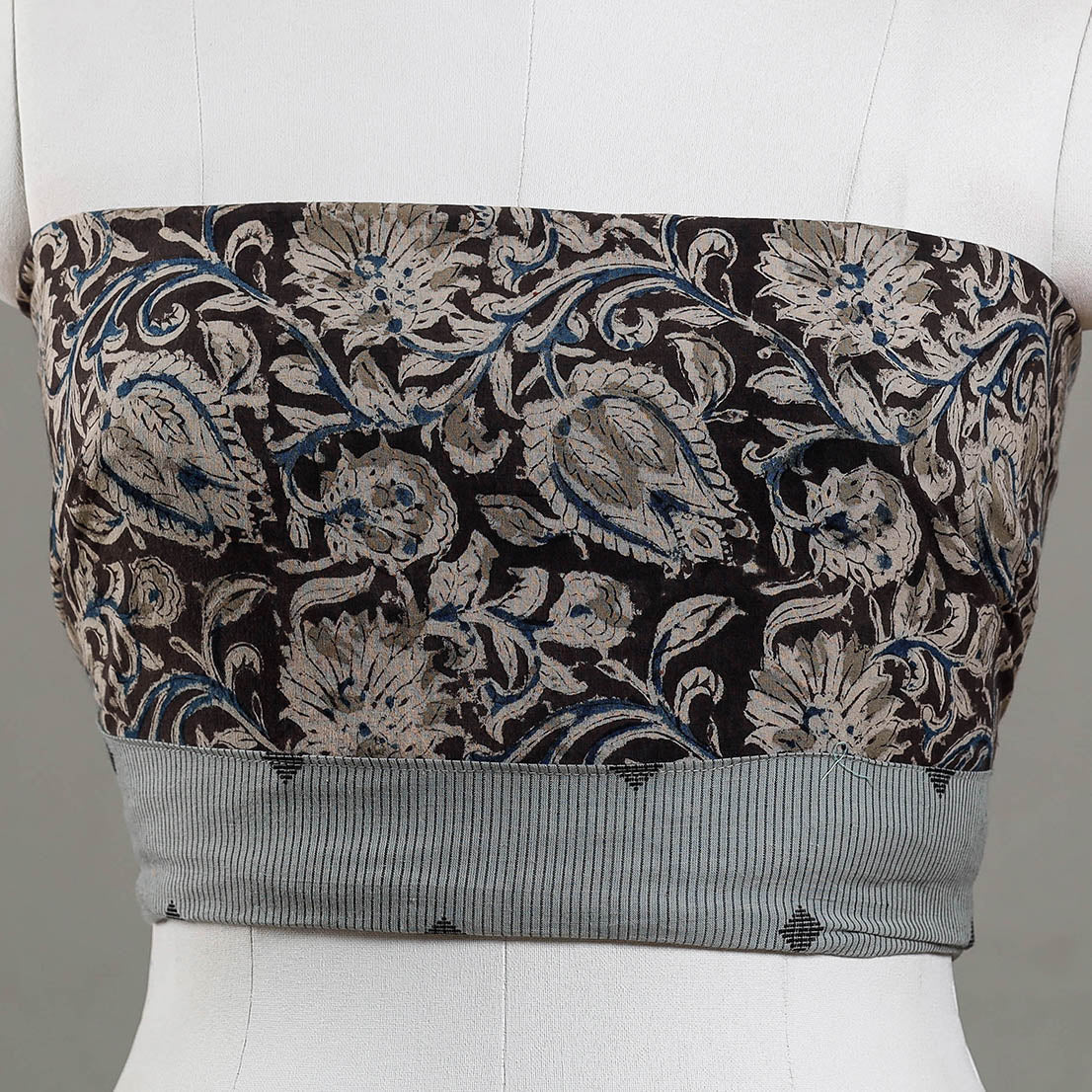 Buy Kalamkari Block Printed Cotton Blouse Piece 