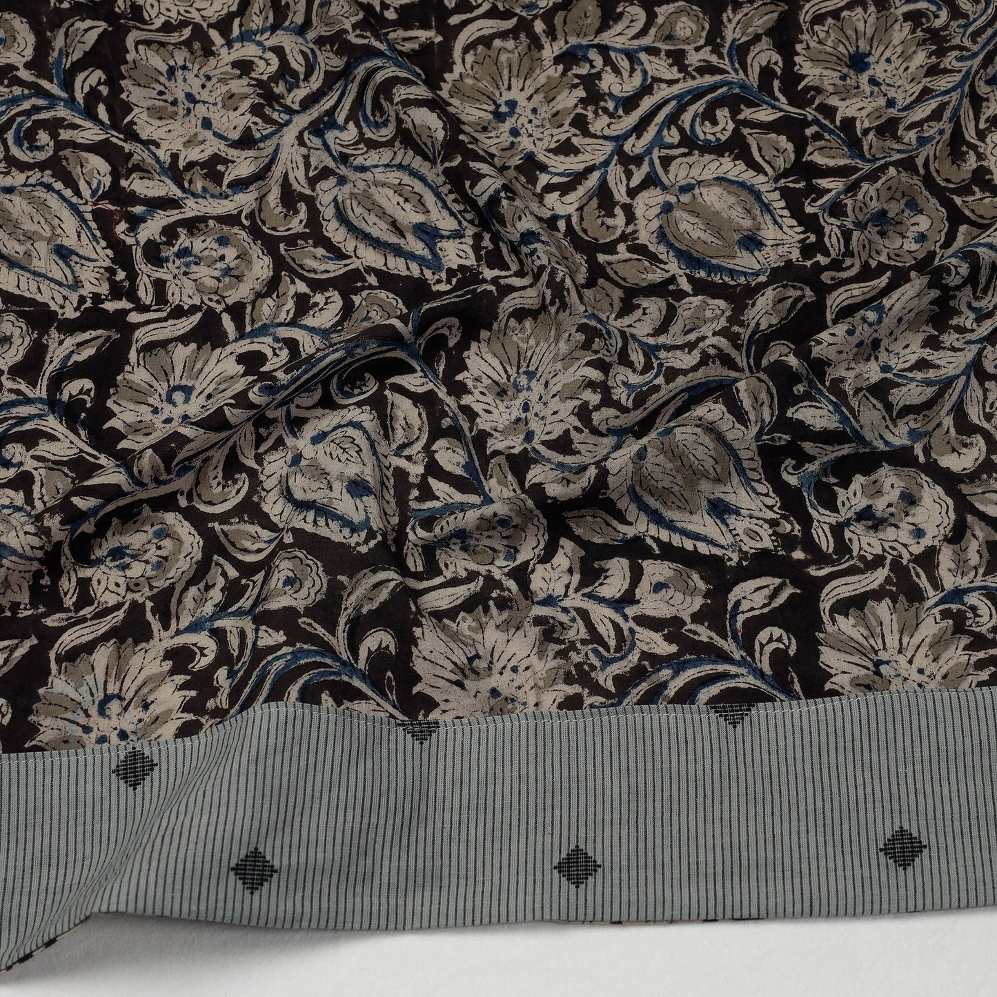 Buy Kalamkari Block Printed Cotton Blouse Piece 