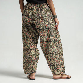 Buy Kalamkari Block Printed Cotton Elasticated Salwar Online at iTokri.com