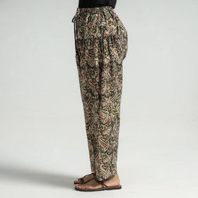 Buy Kalamkari Block Printed Cotton Elasticated Salwar Online at iTokri.com