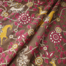 Buy Kalamkari Printed Cotton Fabric Online at iTokri.com