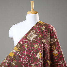 Buy Kalamkari Printed Cotton Fabric Online at iTokri.com