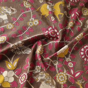 Buy Kalamkari Printed Cotton Fabric Online at iTokri.com