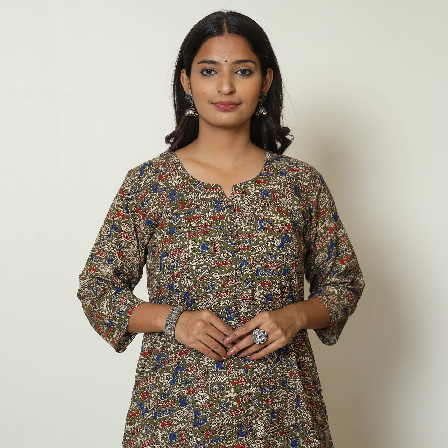 kalamkari printed kurta