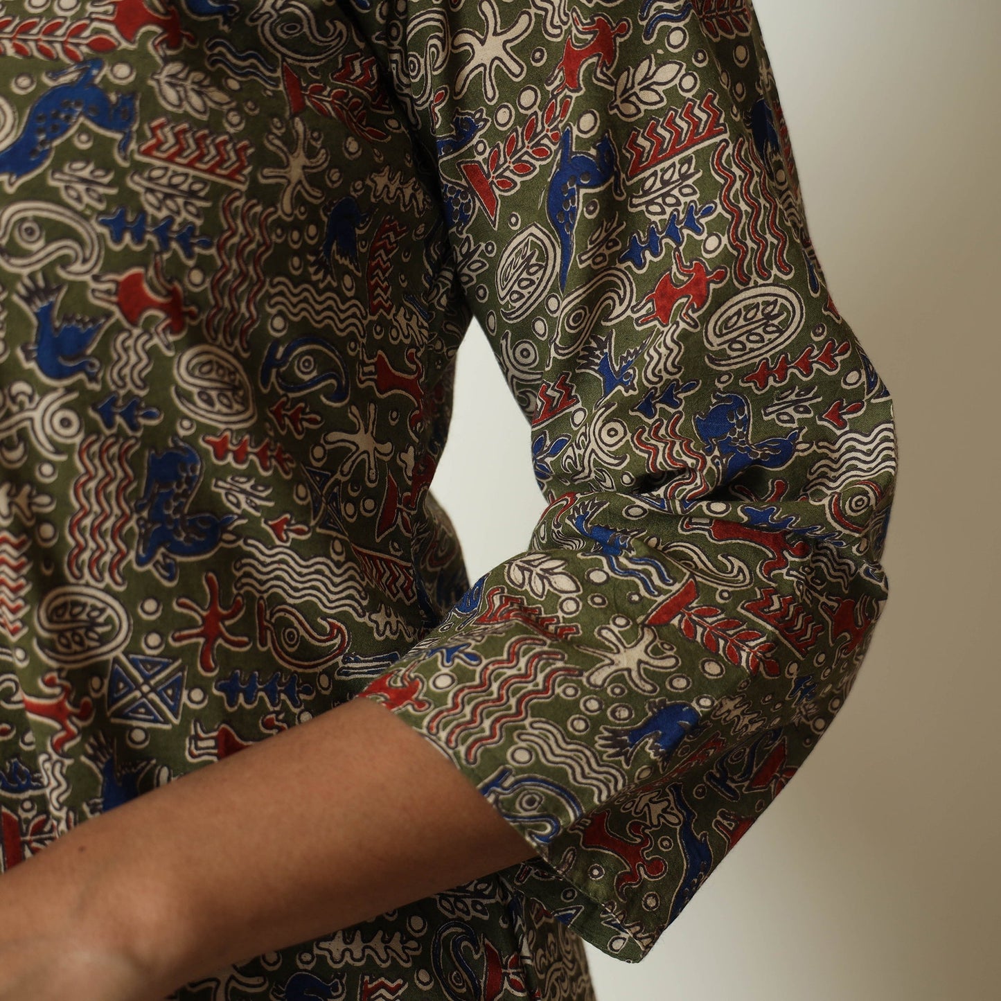 kalamkari printed kurta