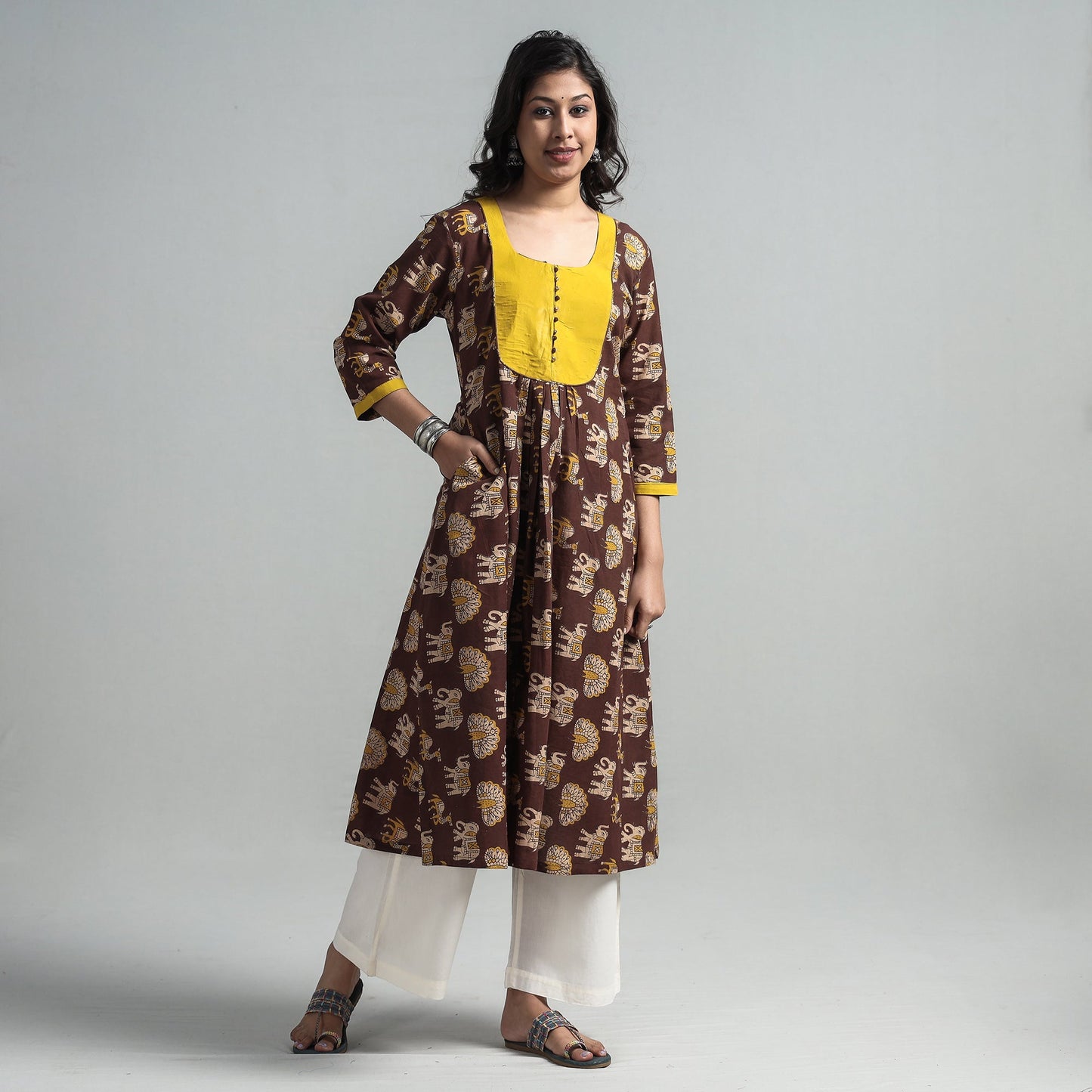  Kalamkari Printed kurta
