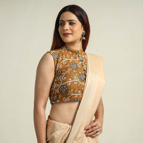 Buy Kalamkari Printed Cotton Stitched Blouse 01 